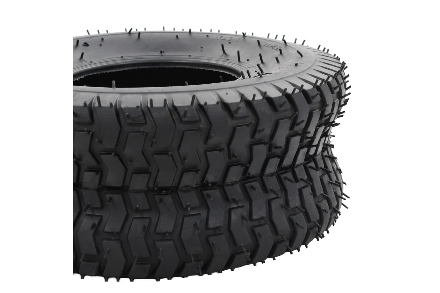 Vidaxl 145274 4 Piece Wheelbarrow Tire And Inner Tube Set 15x6.00-6 4pr Rubber-7