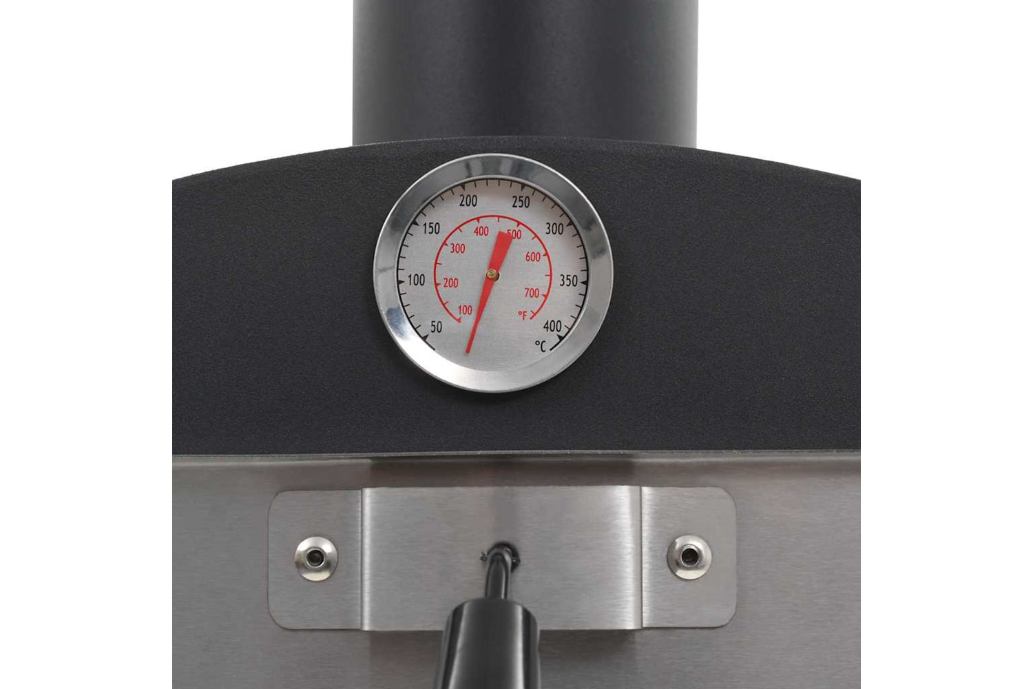 Vidaxl Charcoal Fired Outdoor Pizza Oven With Fireclay Stone-7