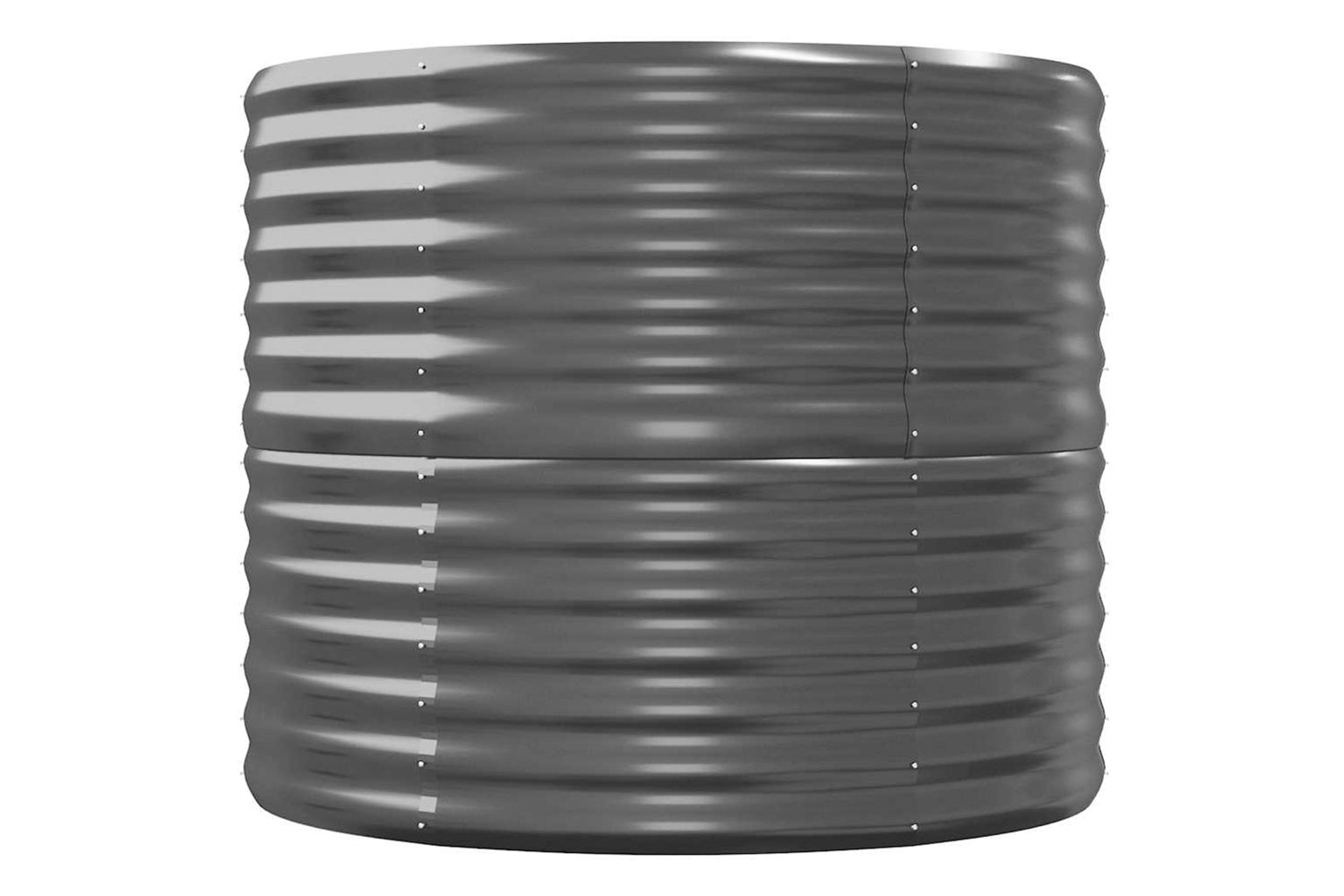 vidaXL 318966 Garden Raised Bed Powder-coated Steel 368x80x68cm Anthracite-3