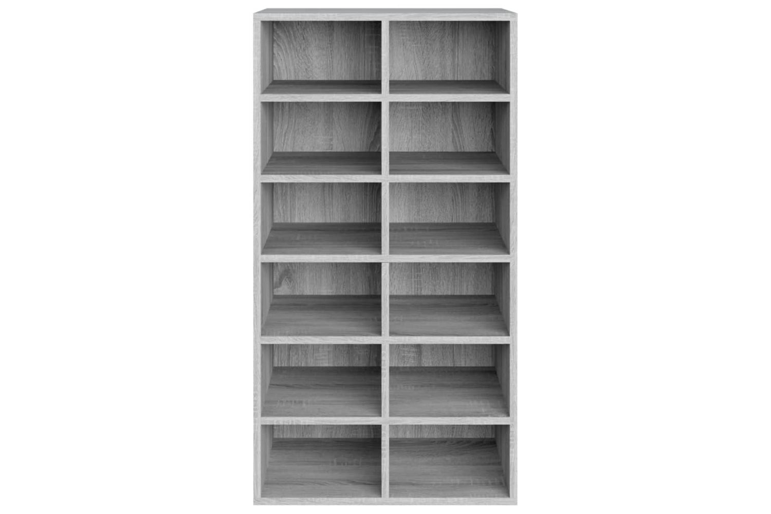 vidaXL 815310 Shoe Rack Grey Sonoma 54x34x100.5cm Engineered Wood-3