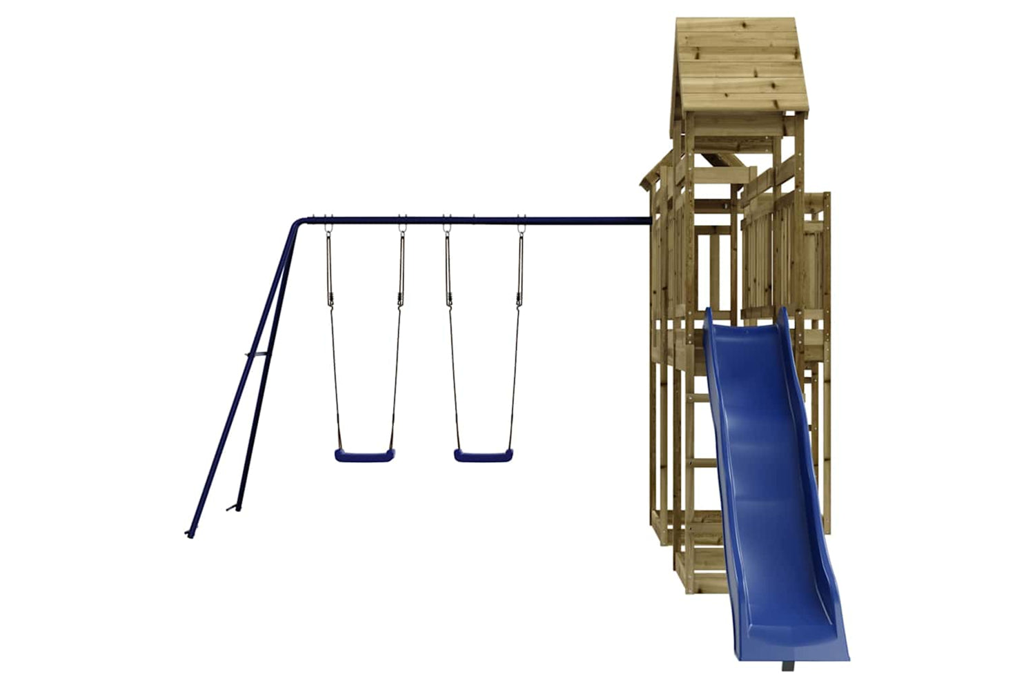 Vidaxl - 3156894 Outdoor Playset Impregnated Wood Pine-3