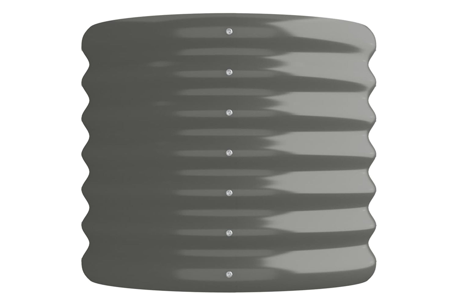 vidaXL 318864 Garden Raised Bed Powder-coated Steel 114x40x36cm Grey-3