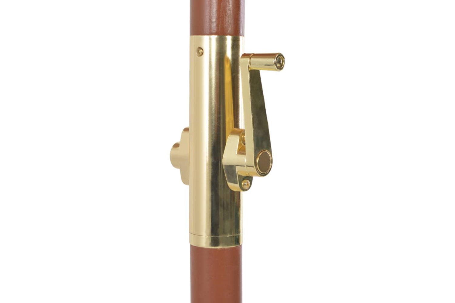 vidaXL 44497 Outdoor Parasol With Wooden Pole 300cm Bordeaux Red-6