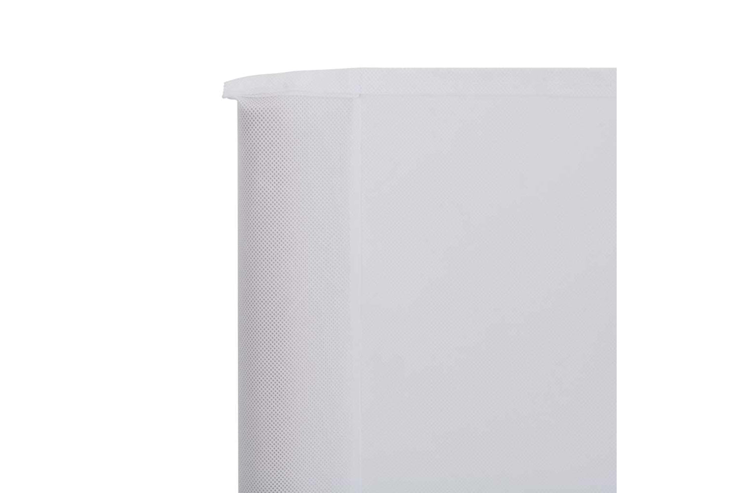 vidaXL 47148 3-panel Wind Screen Fabric 400x160cm Sand White-5