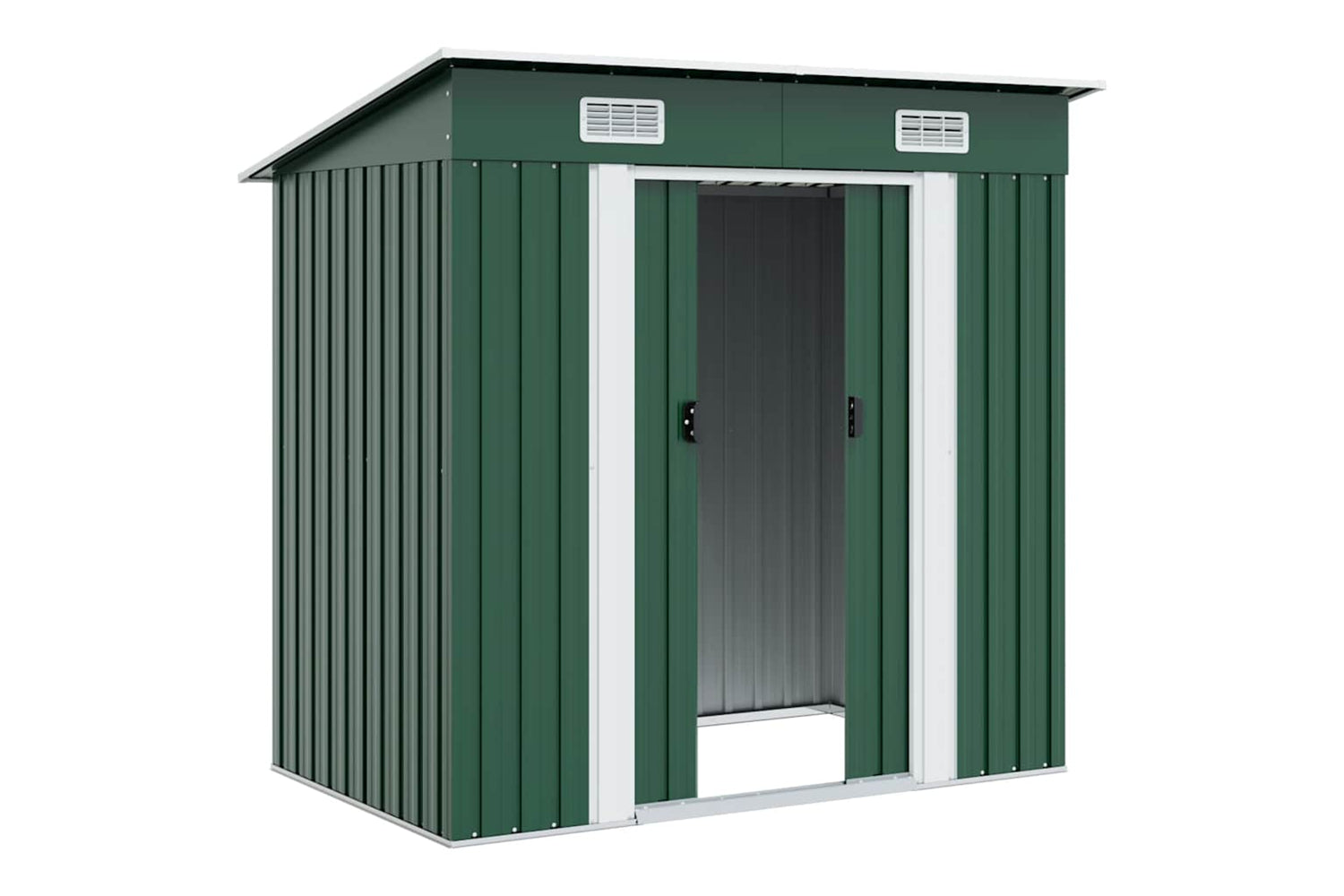 Vidaxl 42908 Garden Shed Green Metal-4