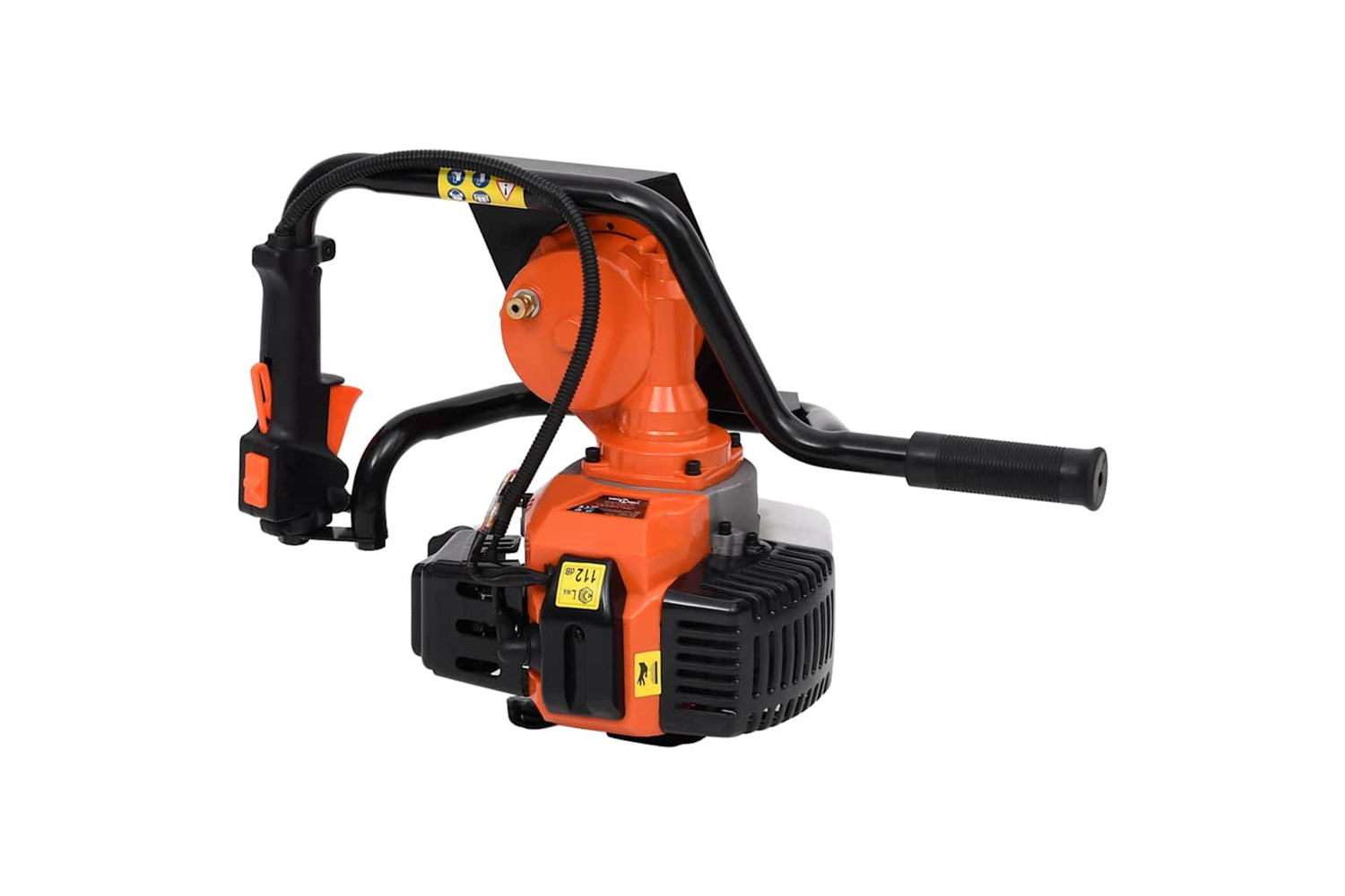 Vidaxl Auger Ground Drill Orange-4