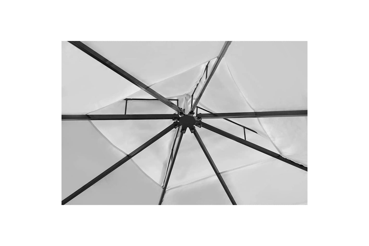 Vidaxl 41452 Gazebo With Roof 3x4 M Cream White-4