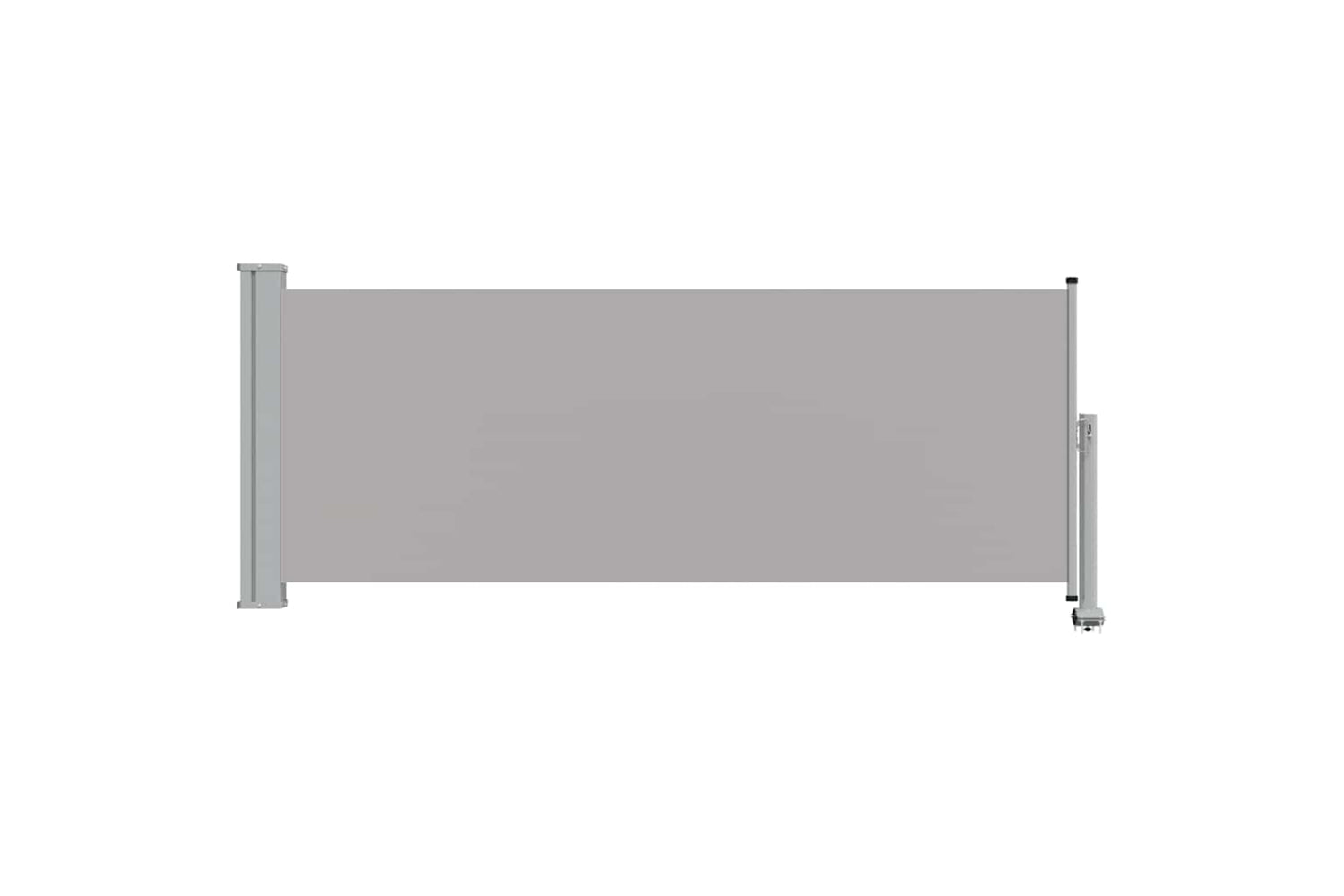 vidaXL 45186 Patio Retractable Side Awning 100 X 300cm Grey-2