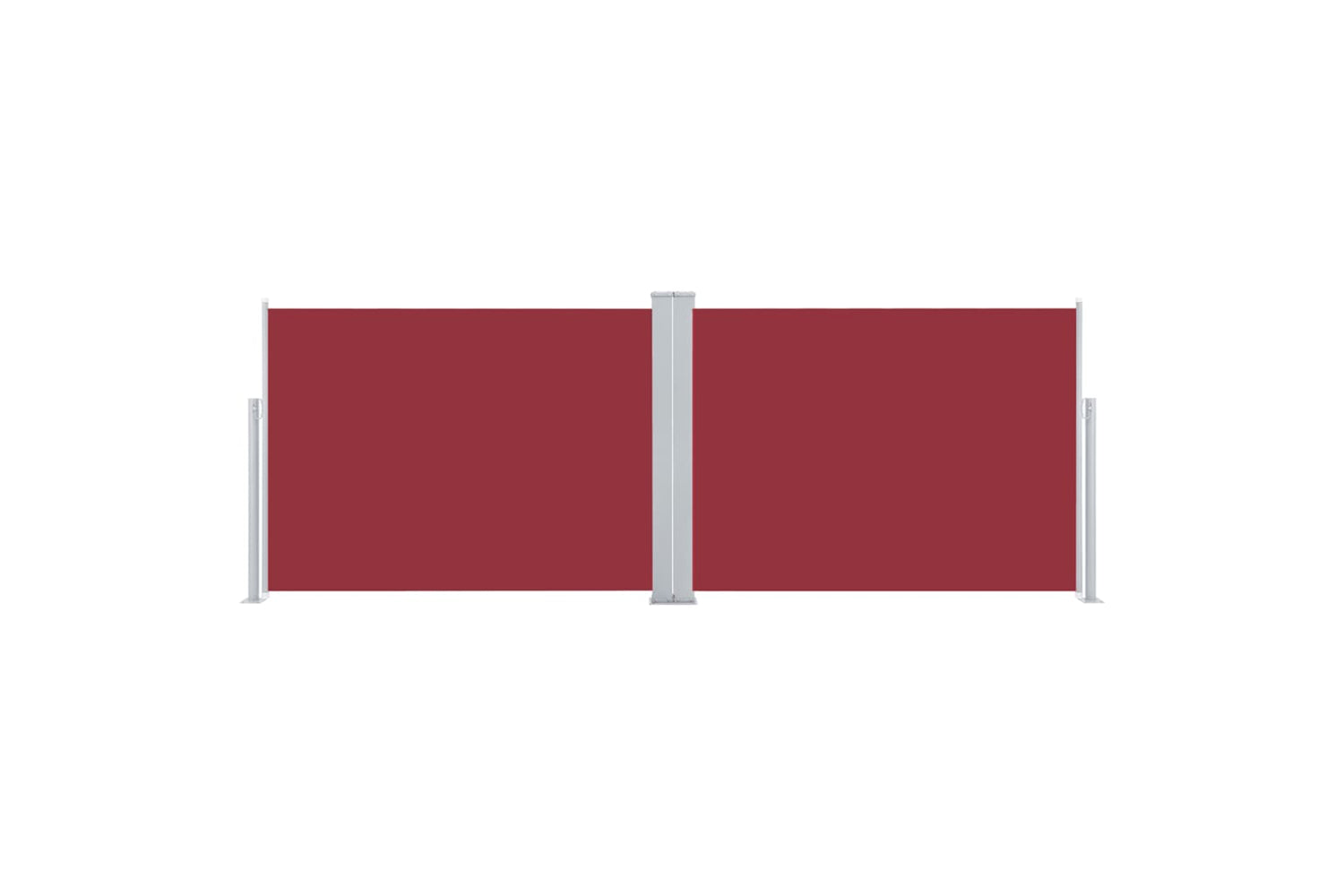 vidaXL 48477 Retractable Side Awning Red 100x1000cm-3