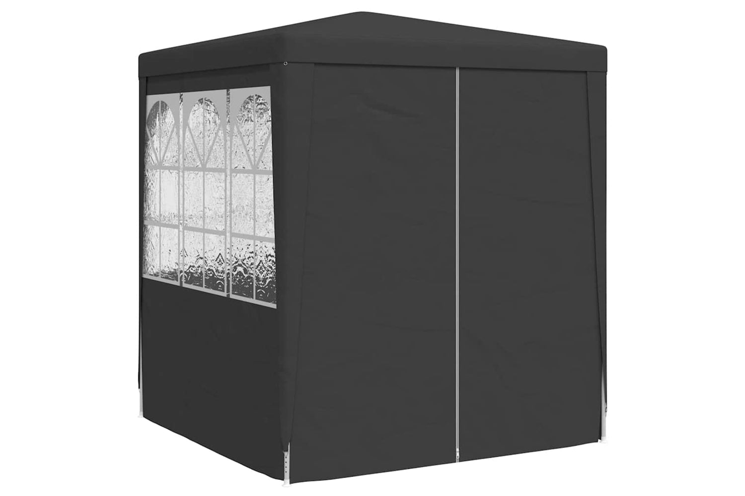 Vidaxl 48531 Professional Party Tent With Side Walls 2x2 M Anthracite 90 G/m?-3