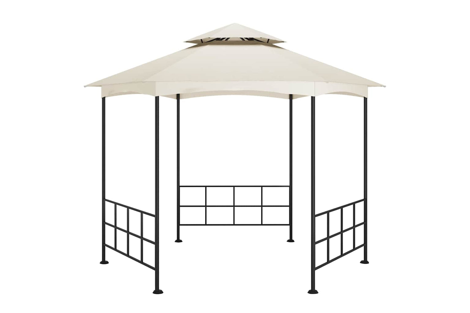 Vidaxl 313931 Gazebo With Sidewalls 3.1x2.7 M Cream-4