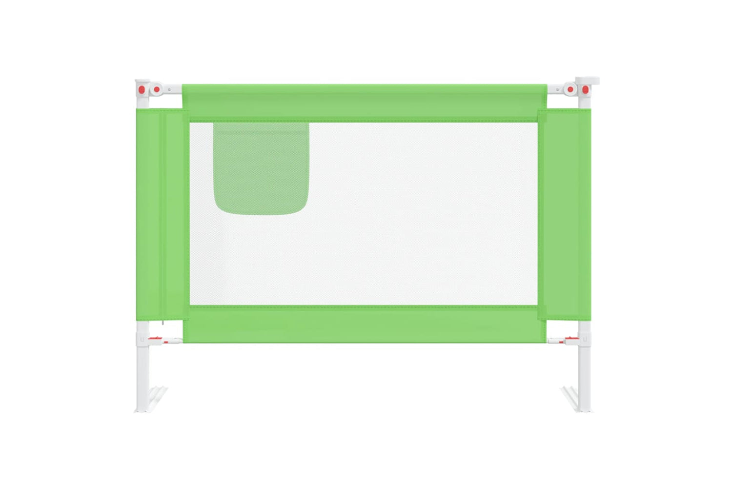 vidaXL 10189 Toddler Safety Bed Rail Green 90x25cm Fabric-2
