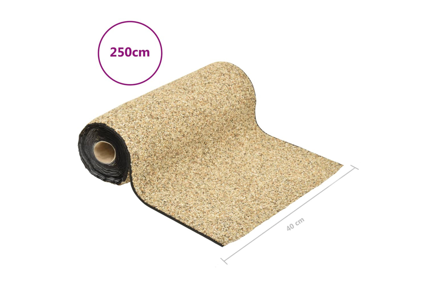 vidaXL 149518 Stone Liner Natural Sand 250x40cm-6