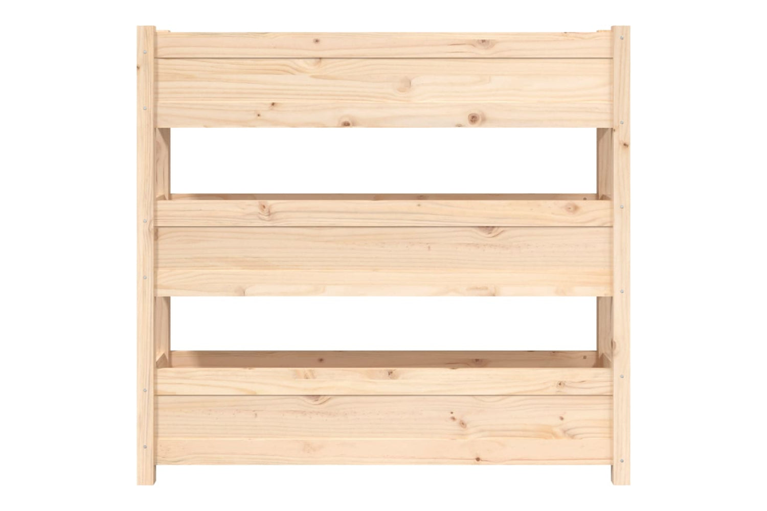 vidaXL 823920 Planter 112x25x104.5cm Solid Wood Pine-4