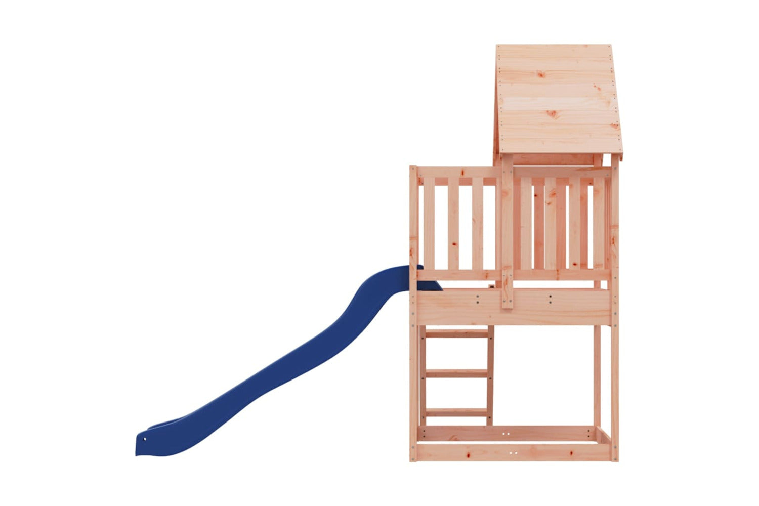 Vidaxl 3155934 Playhouse With Slide Ladder Solid Wood Douglas-5