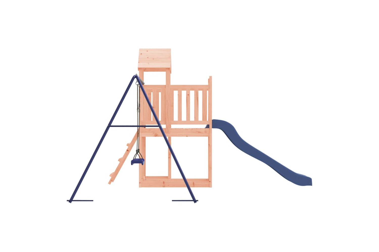 Vidaxl 3155841 Playhouse With Slide Swing Solid Wood Douglas-6