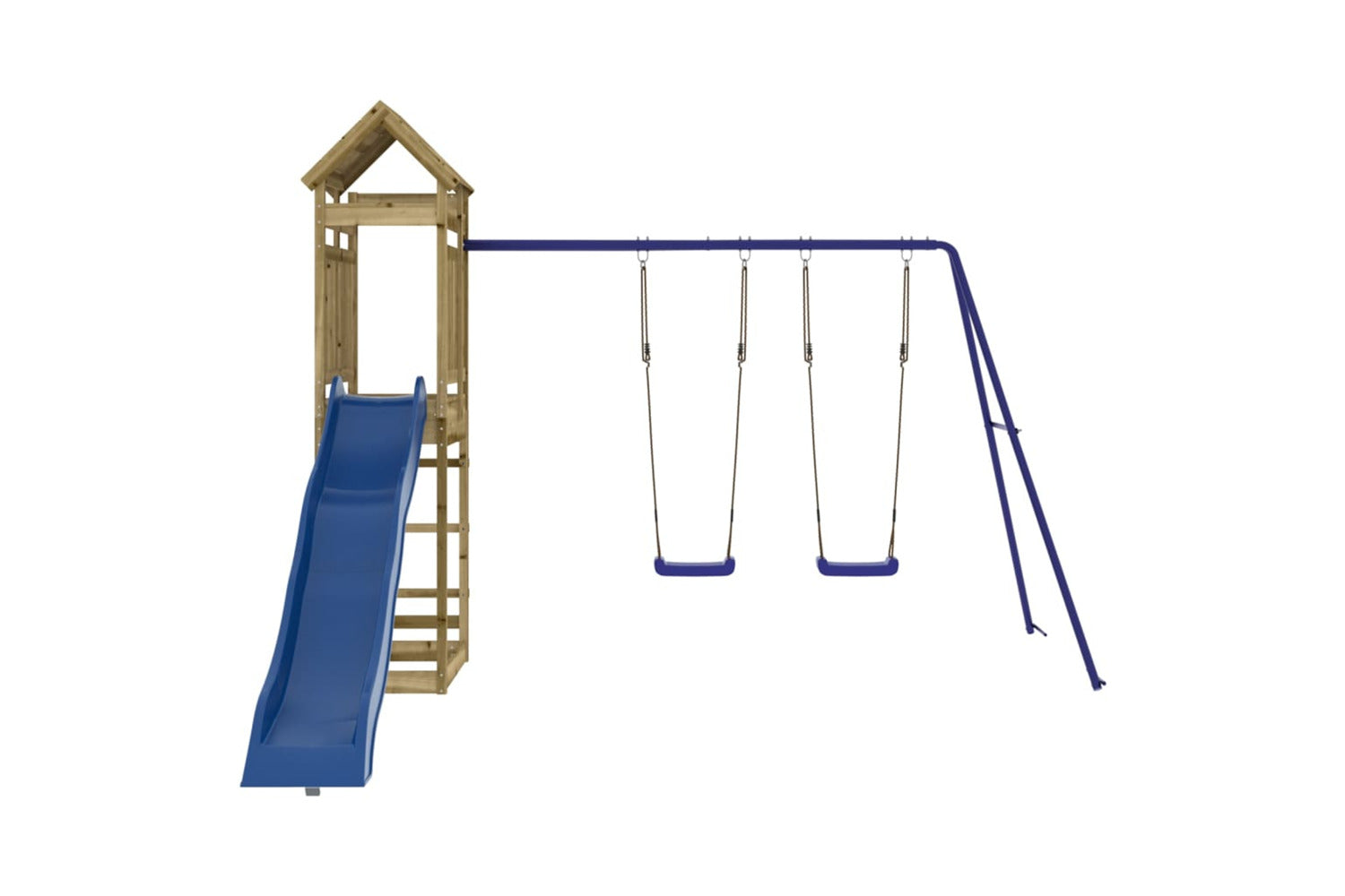 Vidaxl 3156954 Outdoor Playset Impregnated Wood Pine-3
