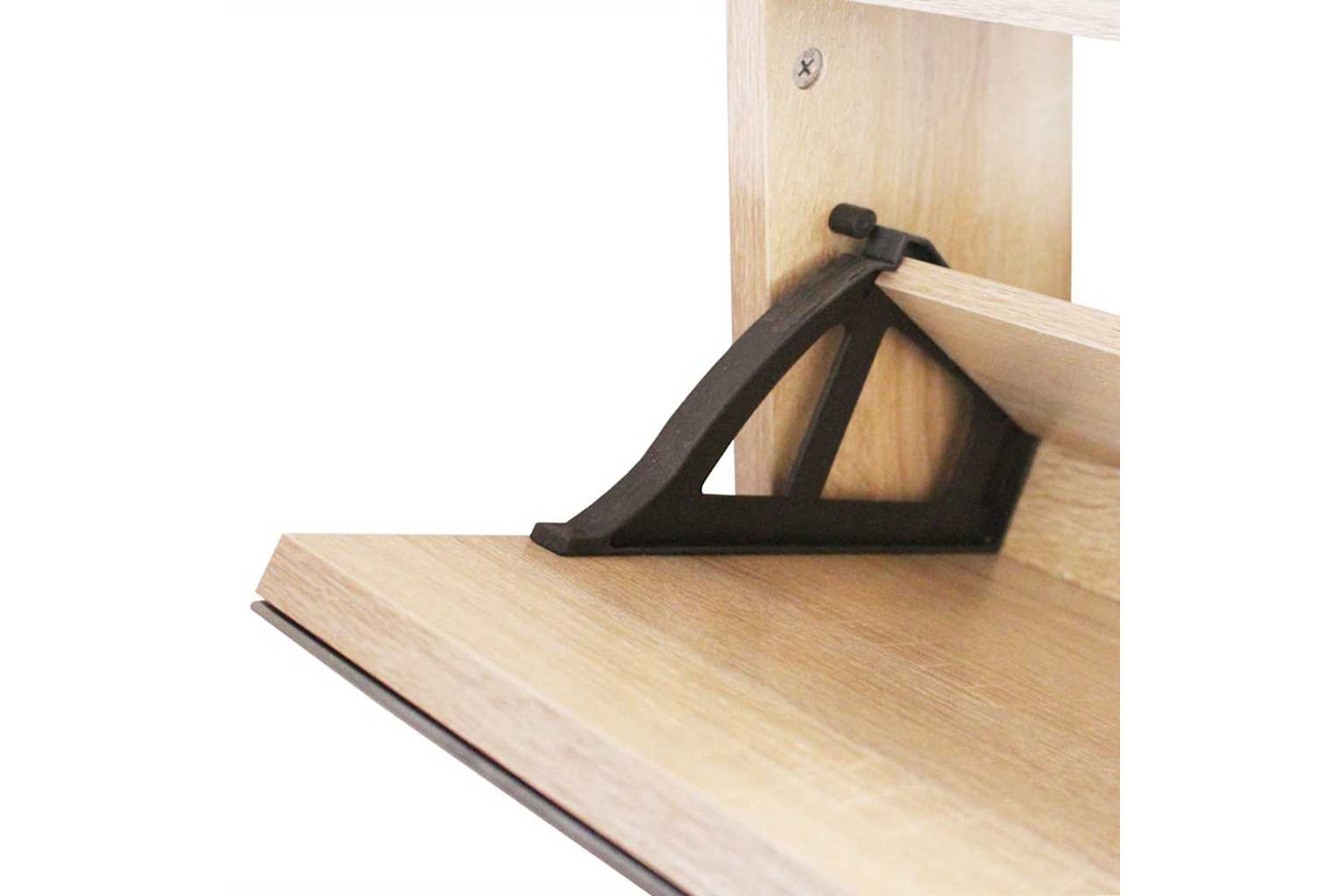 vidaXL 243047 Shoe Cabinet 3-layer Mirror Oak 63x17x102.5cm-6