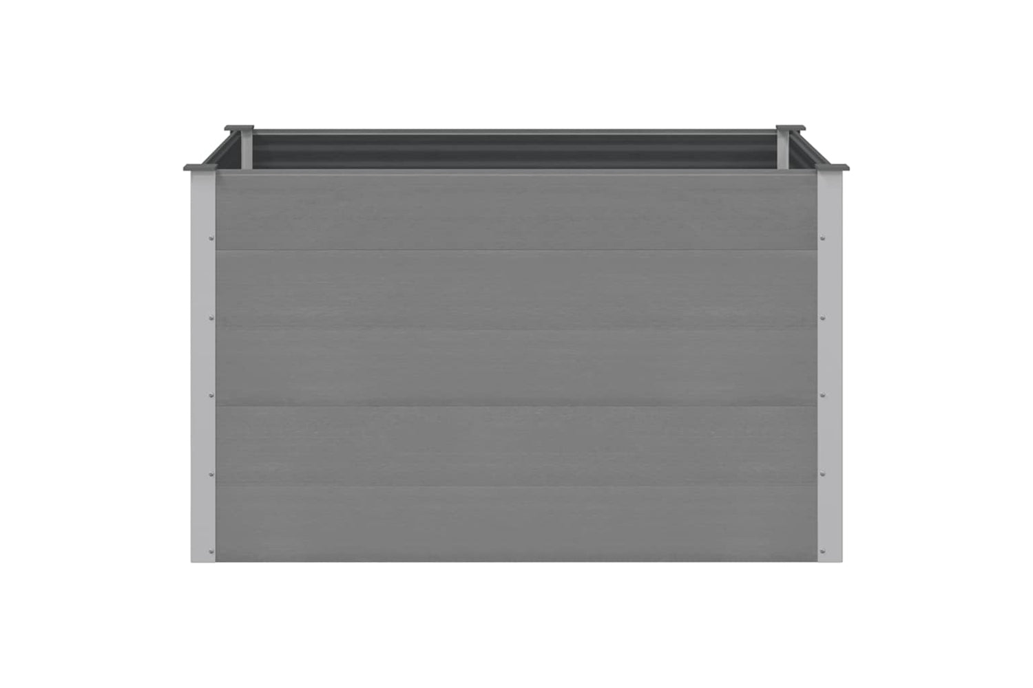vidaXL 43610 Garden Raised Bed Wpc 150x100x91cm Grey-3