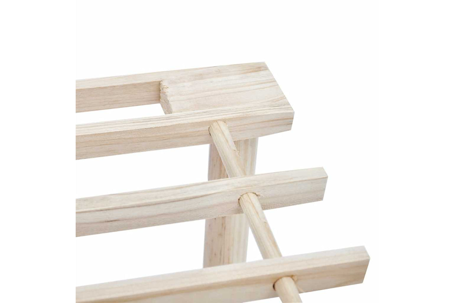 Vidaxl 241066 4-tier Shoe Racks 2 Pcs Solid Fir Wood-5