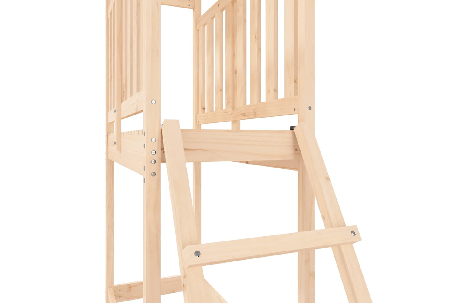 Vidaxl Outdoor Playset 53x110x214 Cm Solid Wood Pine-7