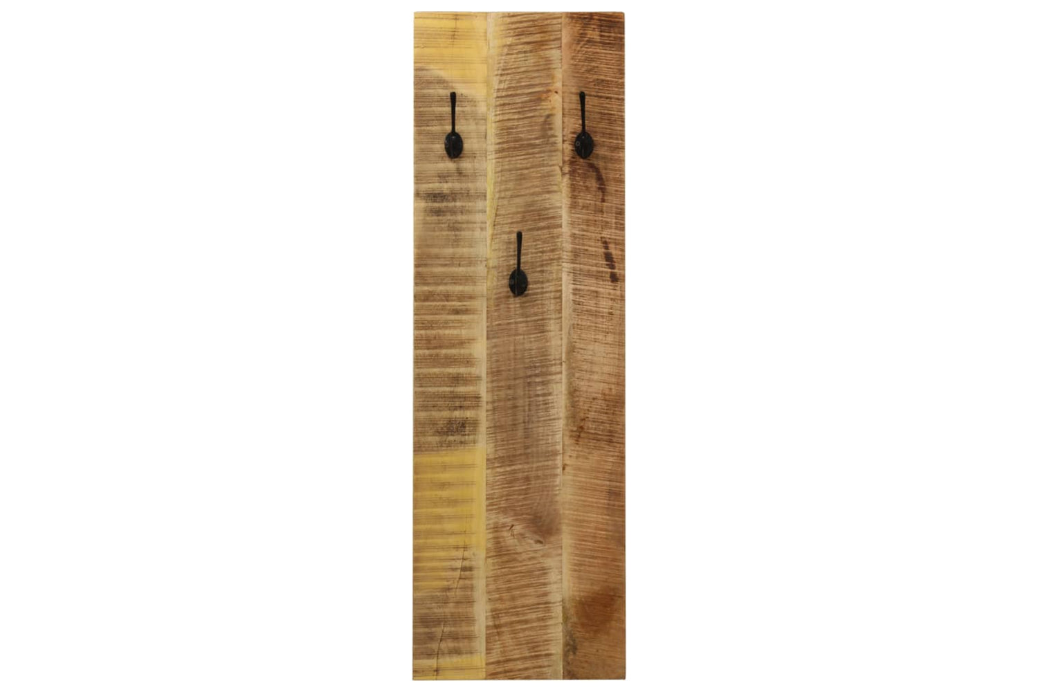 vidaXL 246025 Wall-mounted Coat Racks 2 Pcs Solid Mango Wood 36x110x3cm-3
