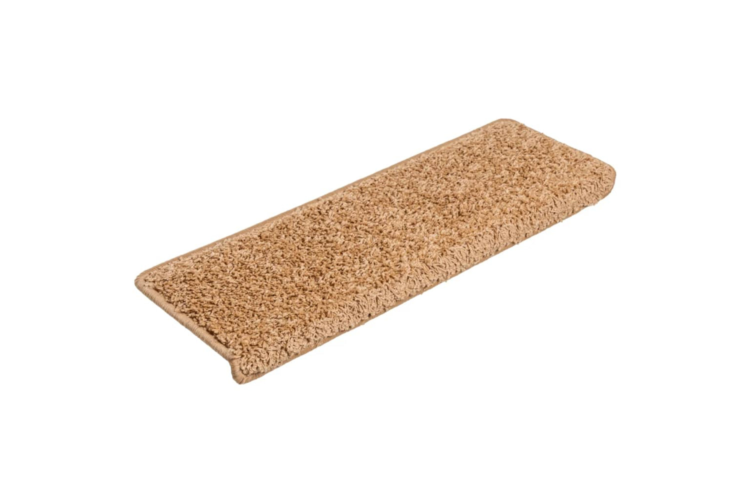 vidaXL Stair Mats 10 Pcs 65x21x4cm Beige-2