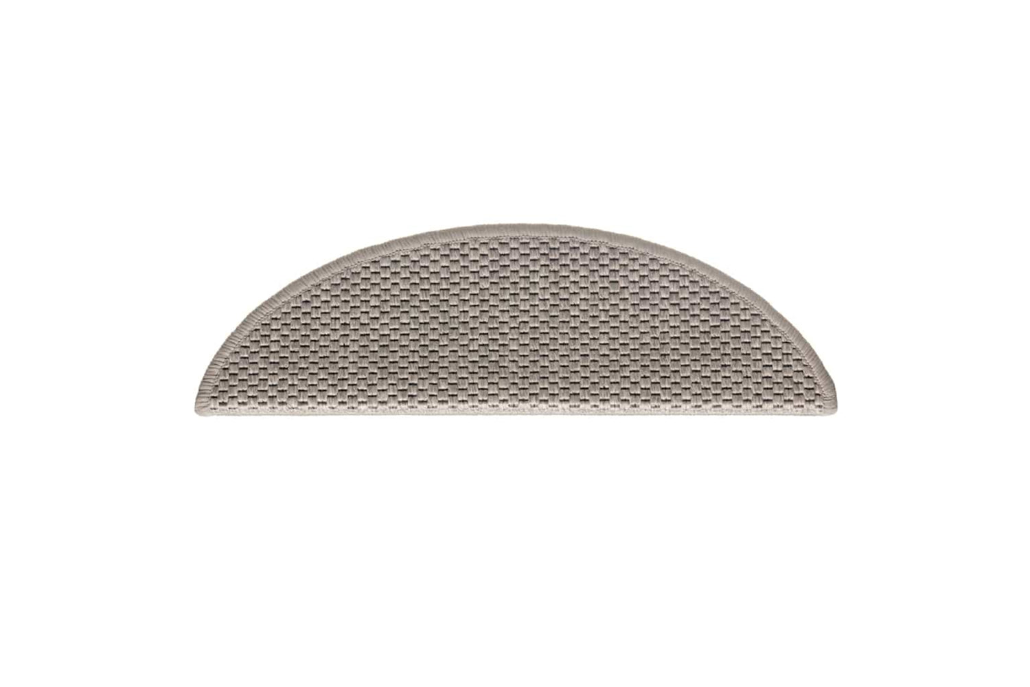 Vidaxl Stair Mats Self-adhesive Sisal-look 15 Pcs 56x17x3 Cm Silver-4