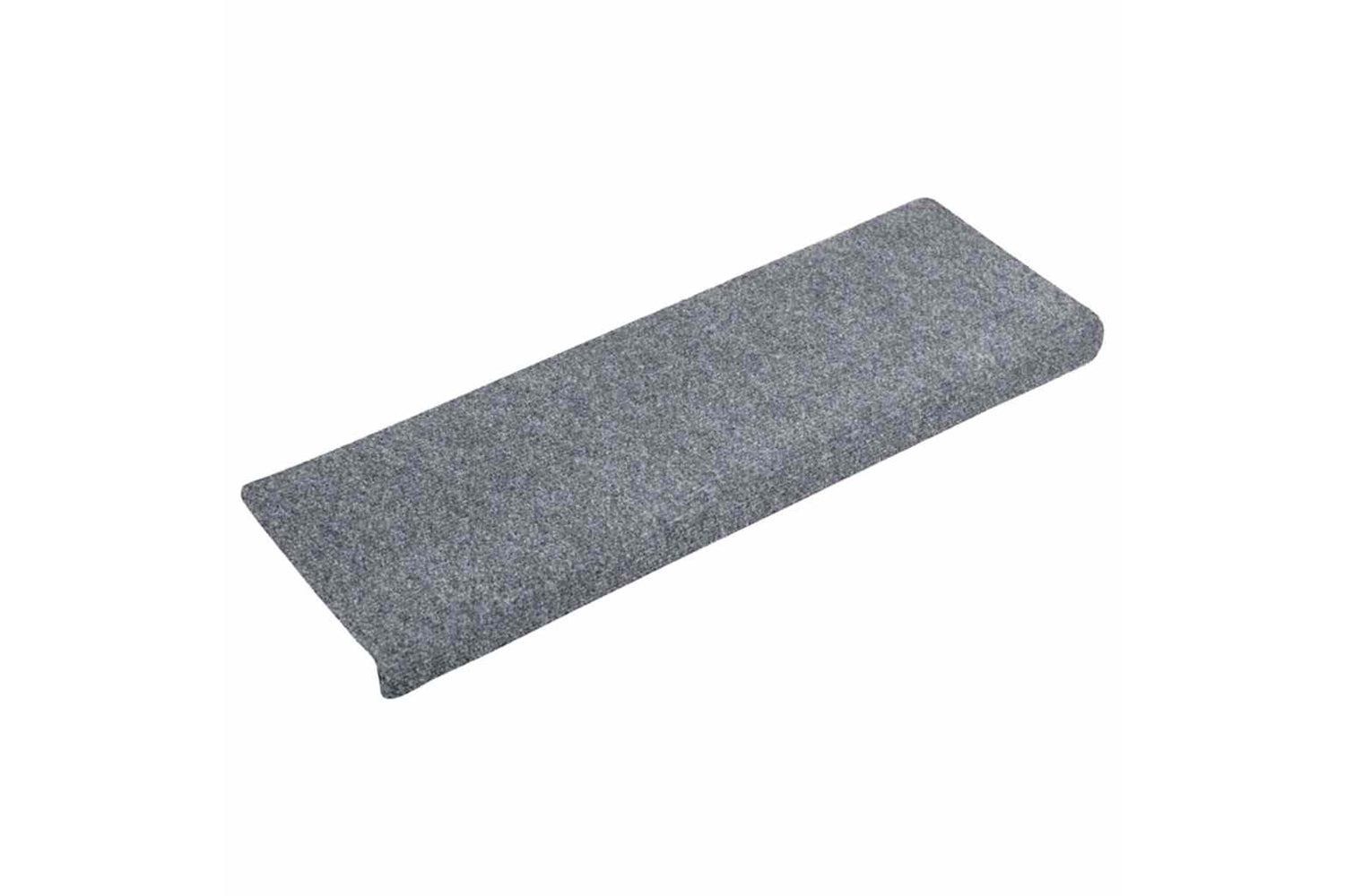 vidaXL Stair Mats 5 Pcs Light Grey 65x21x4cm Needle Punch-2