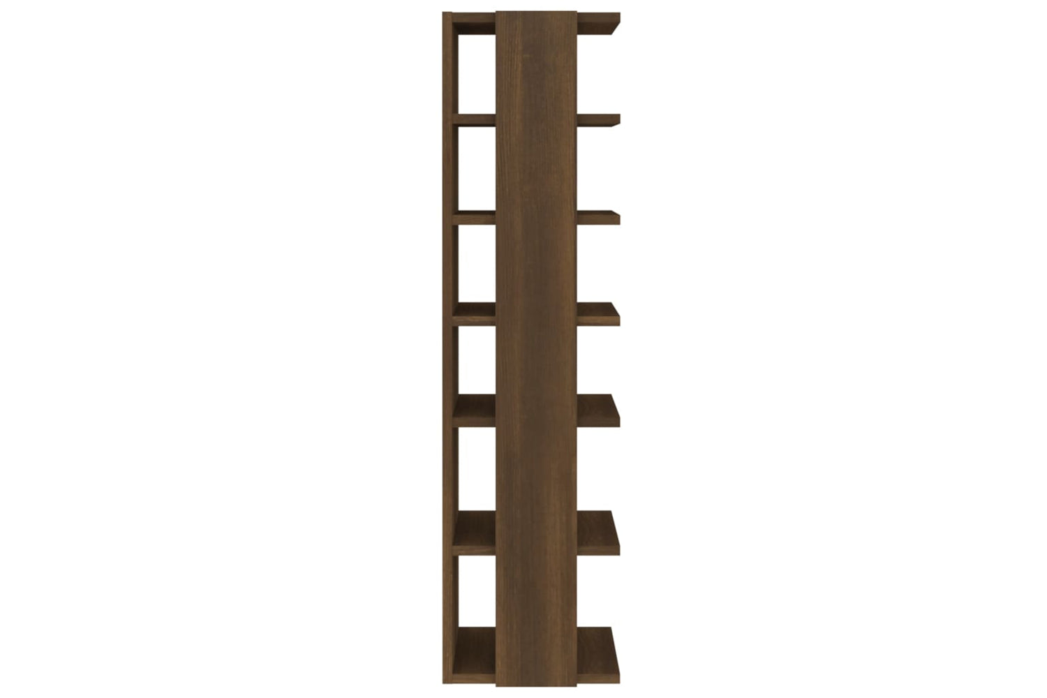 vidaXL 815976 Shoe Rack Brown Oak 27.5x27x102cm Engineered Wood-3