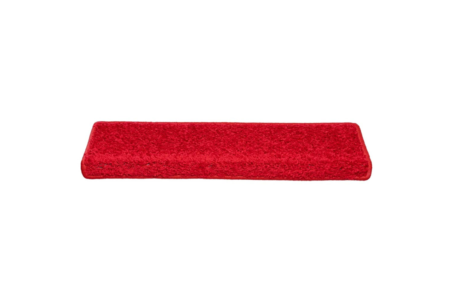 vidaXL Stair Mats 10 Pcs 65x21x4cm Red-4