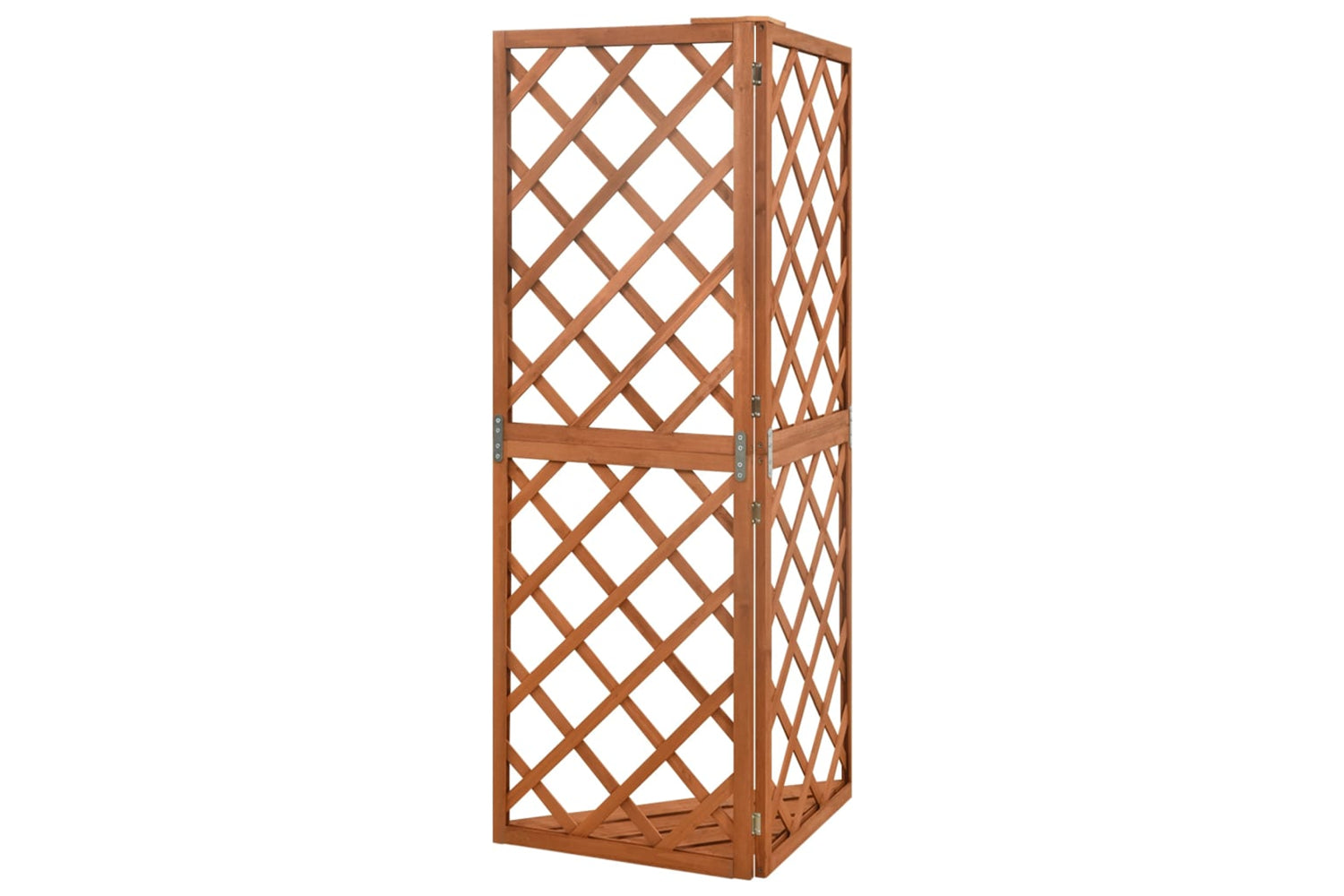 vidaXL 316407 Corner Trellis 50x50x145cm Solid Fir Wood-4