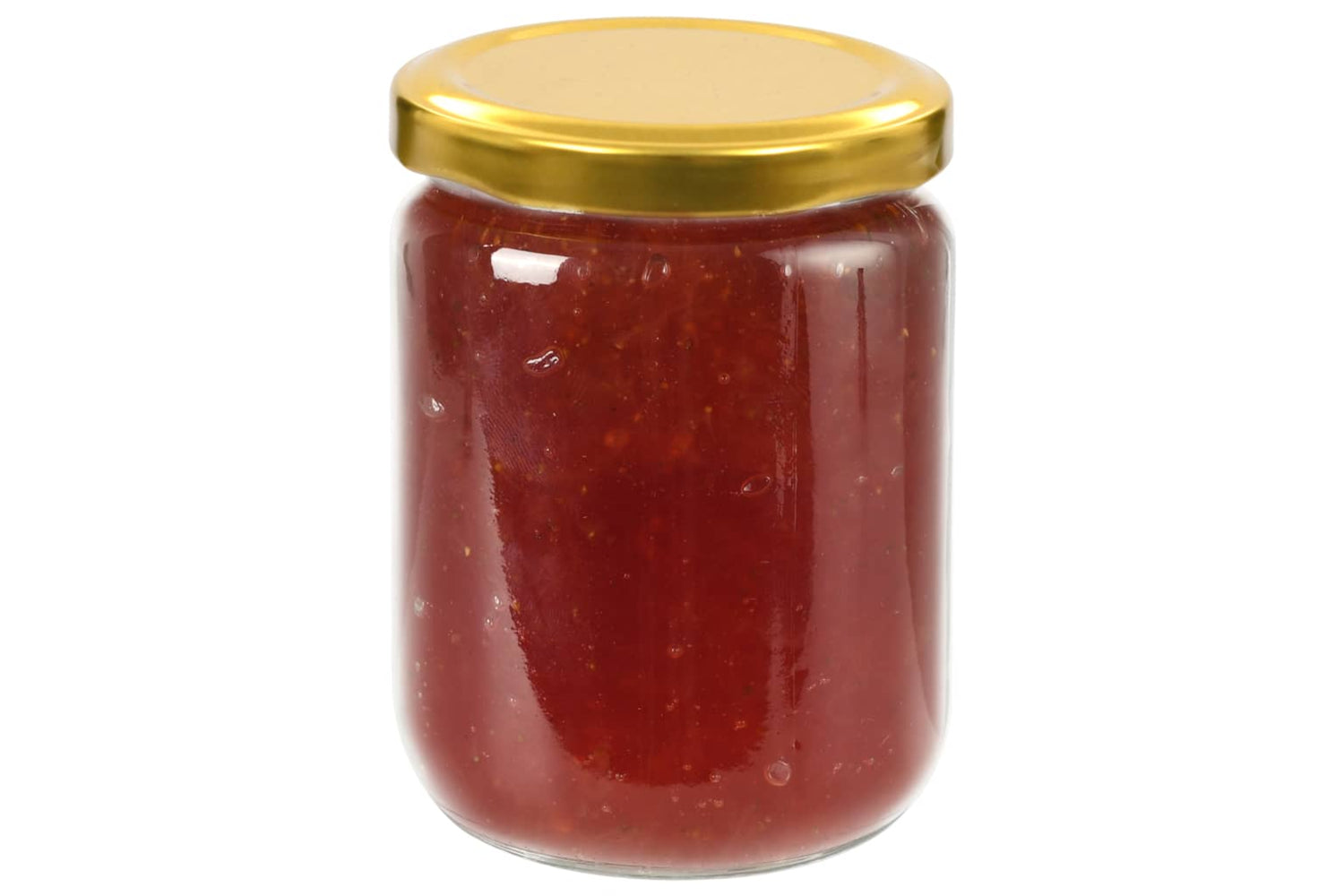 Vidaxl 50802 Glass Jam Jars With Gold Lid 48 Pcs 230 Ml-2