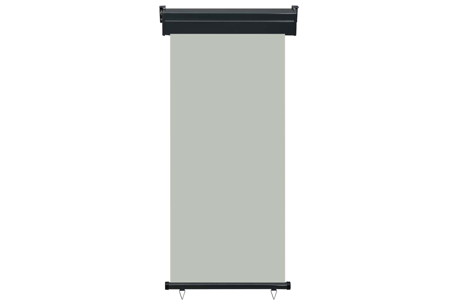 vidaXL Balcony Side Awning 85x250cm Grey-2
