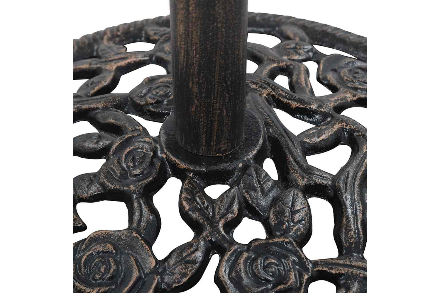 vidaXL 47861 Umbrella Base Bronze 12 Kg 48cm Cast Iron-5