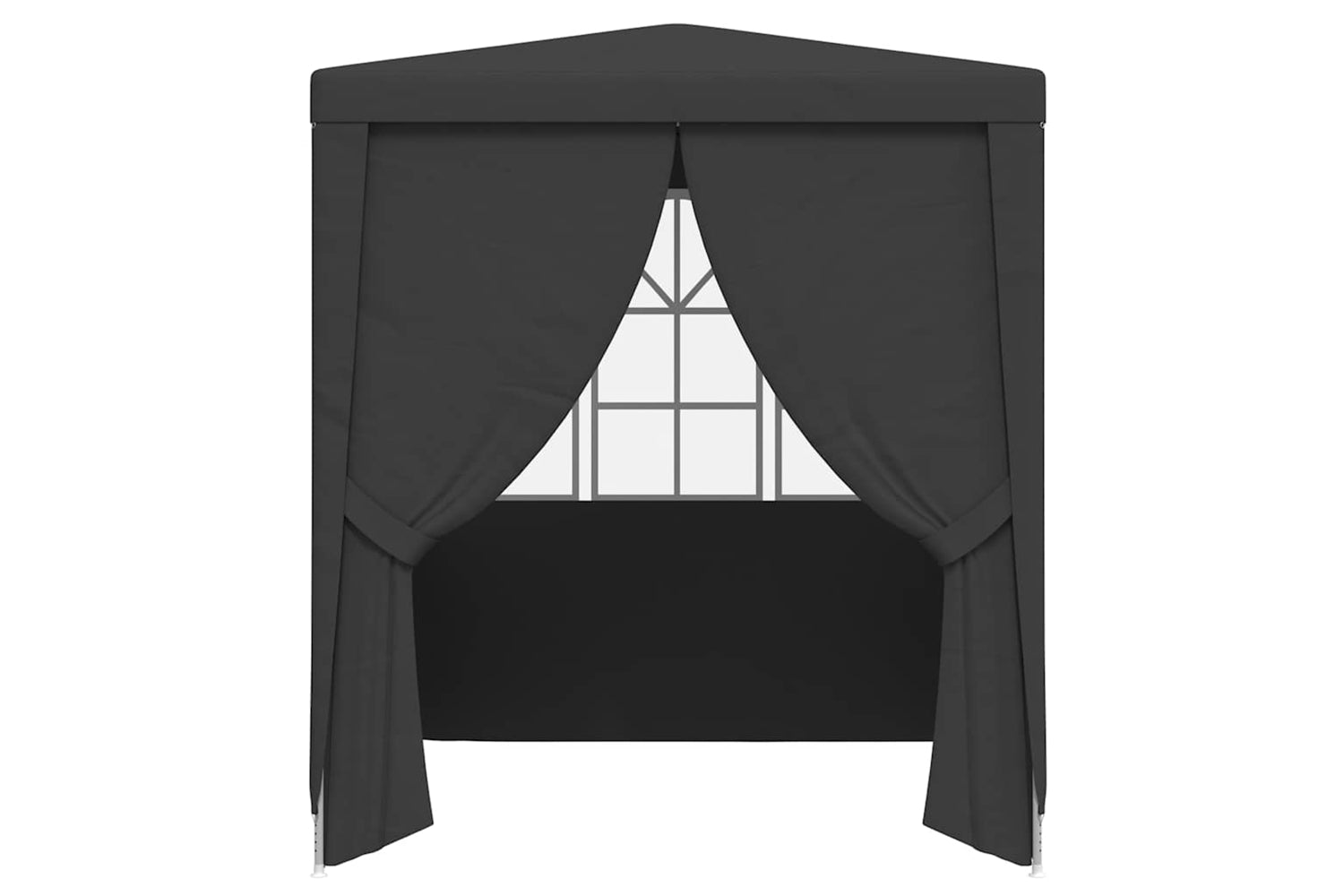 Vidaxl 48531 Professional Party Tent With Side Walls 2x2 M Anthracite 90 G/m?-4