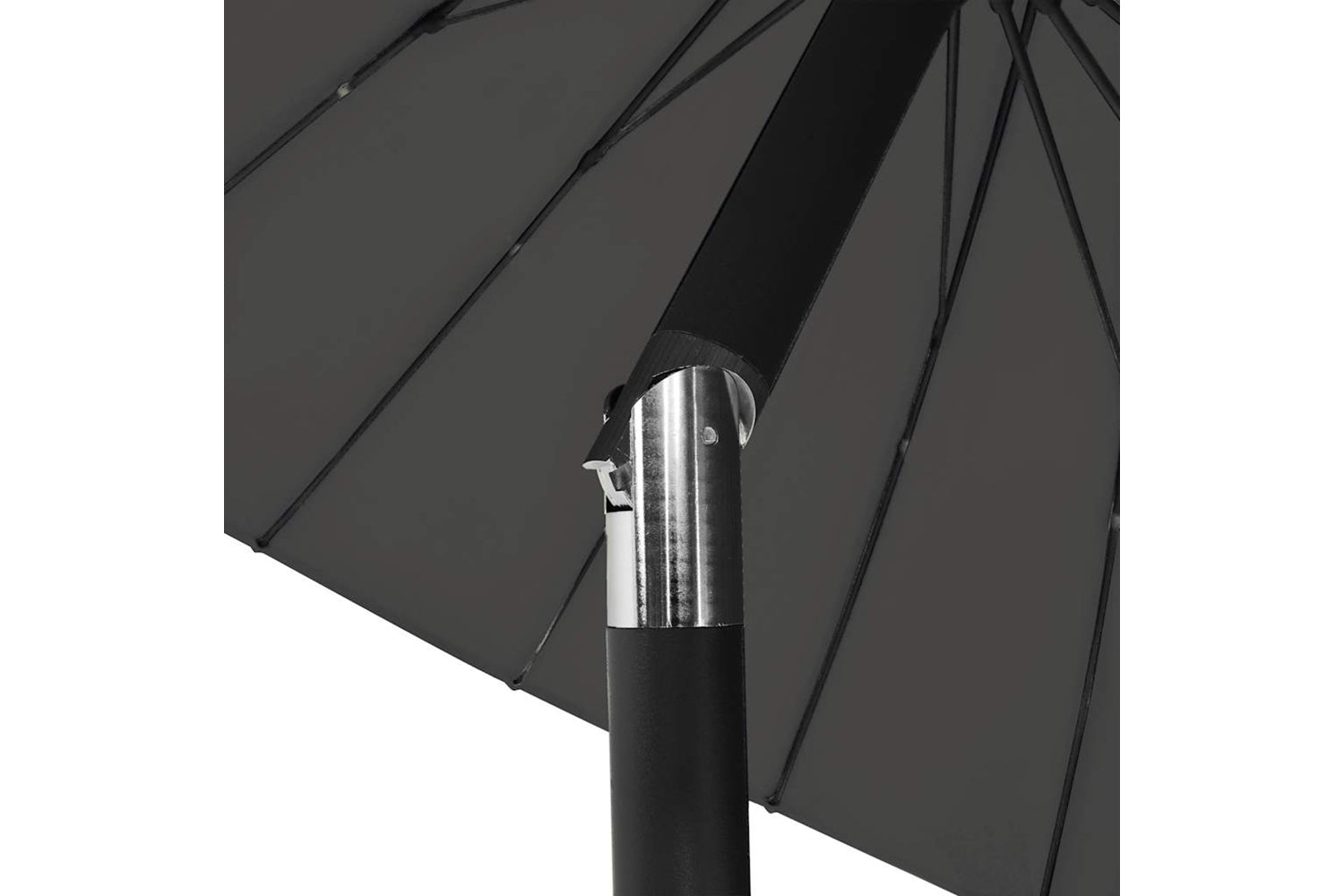 vidaXL 47306 Outdoor Parasol With Aluminium Pole 270cm Anthracite-5