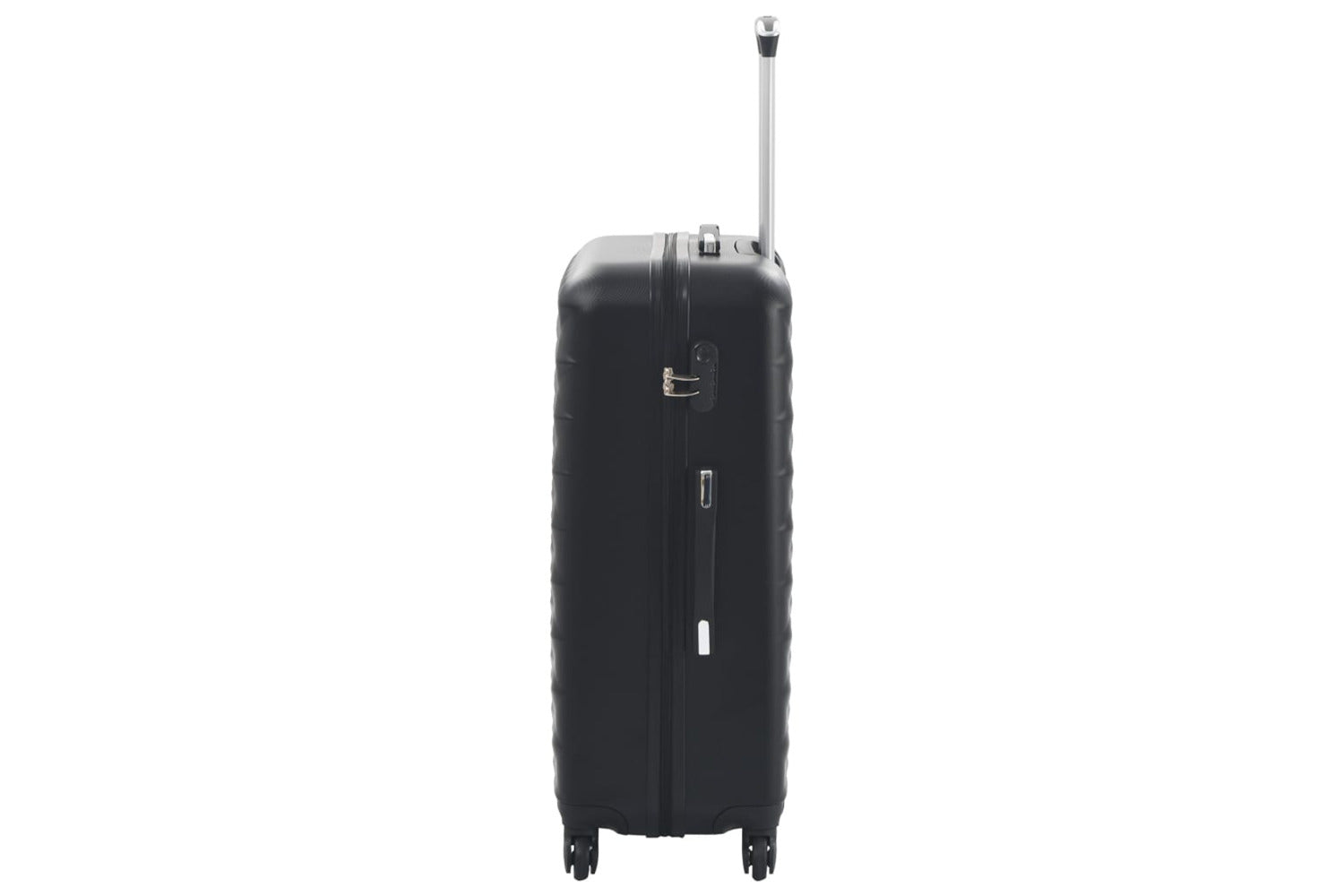 Vidaxl 91886 Hardcase Trolley Set 3 Pcs Black Abs-5