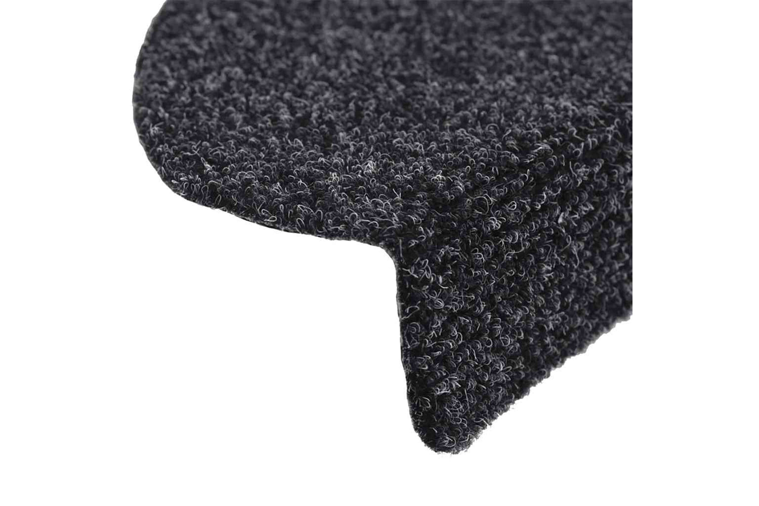 vidaXL 149678 Self-adhesive Stair Mats 5 Pcs Black 56x17x3cm Needle Punch-6