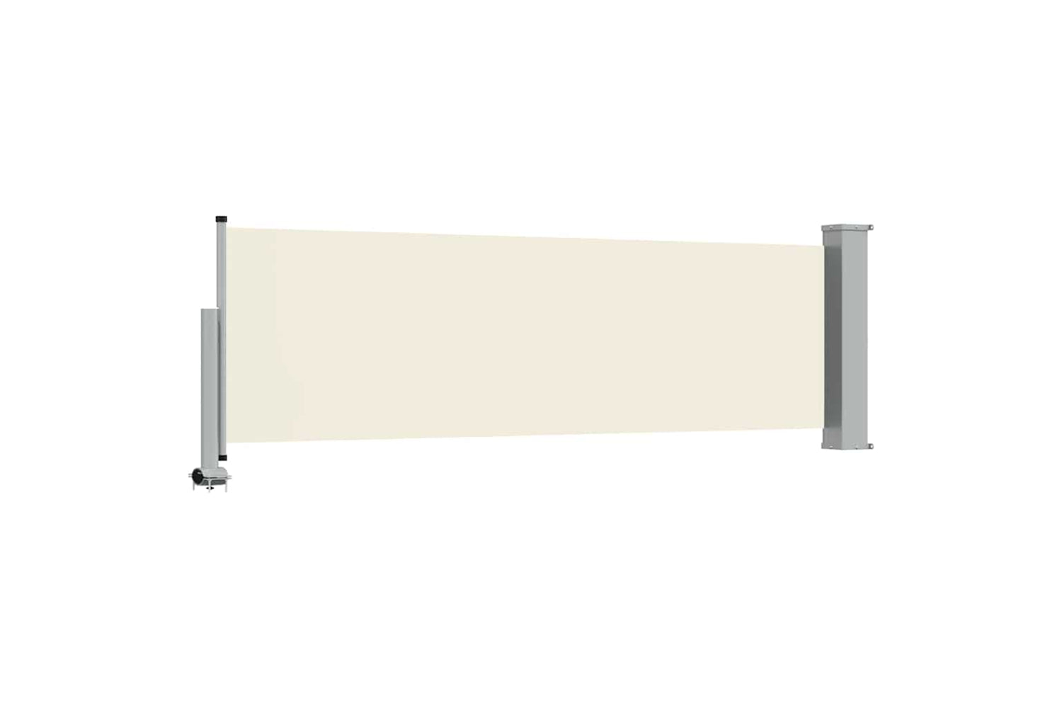 vidaXL 48359 Patio Retractable Side Awning 80x300cm Cream-5