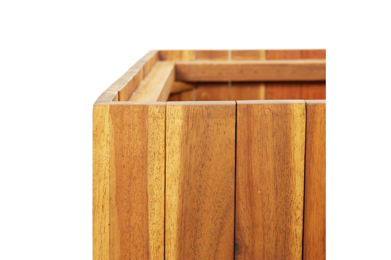 Vidaxl 46573 Garden Raised Bed With 3 Pots Solid Acacia Wood-7