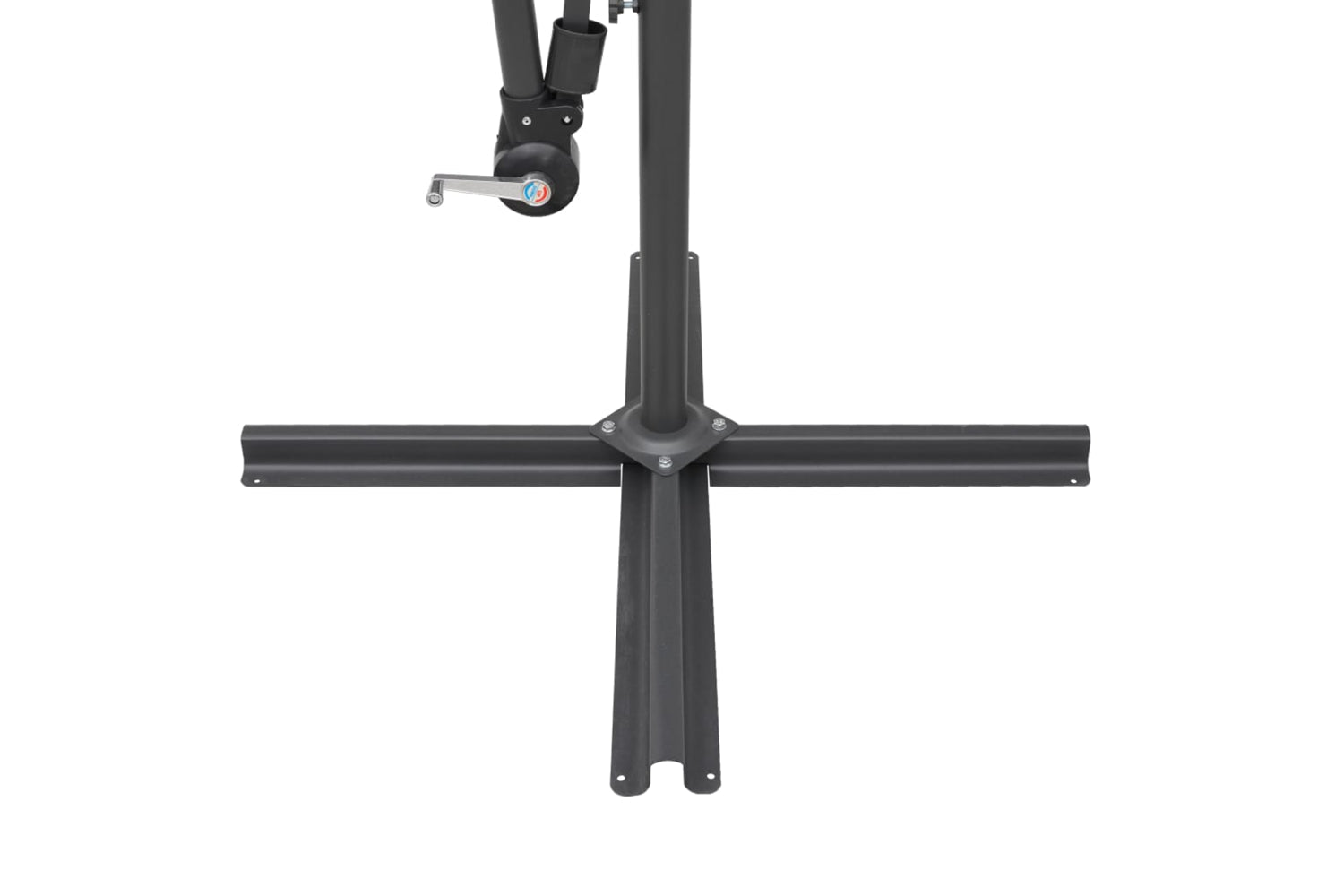 Vidaxl 47226 Hanging Parasol Black 3 M Aluminium Pole-7