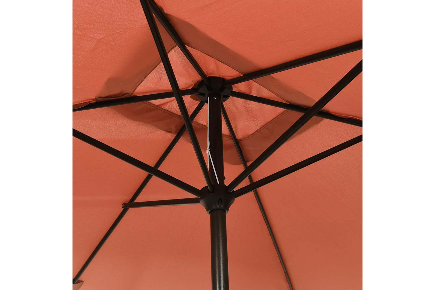 Vidaxl Garden Parasol With Metal Pole 300x200 Cm Terracotta-4