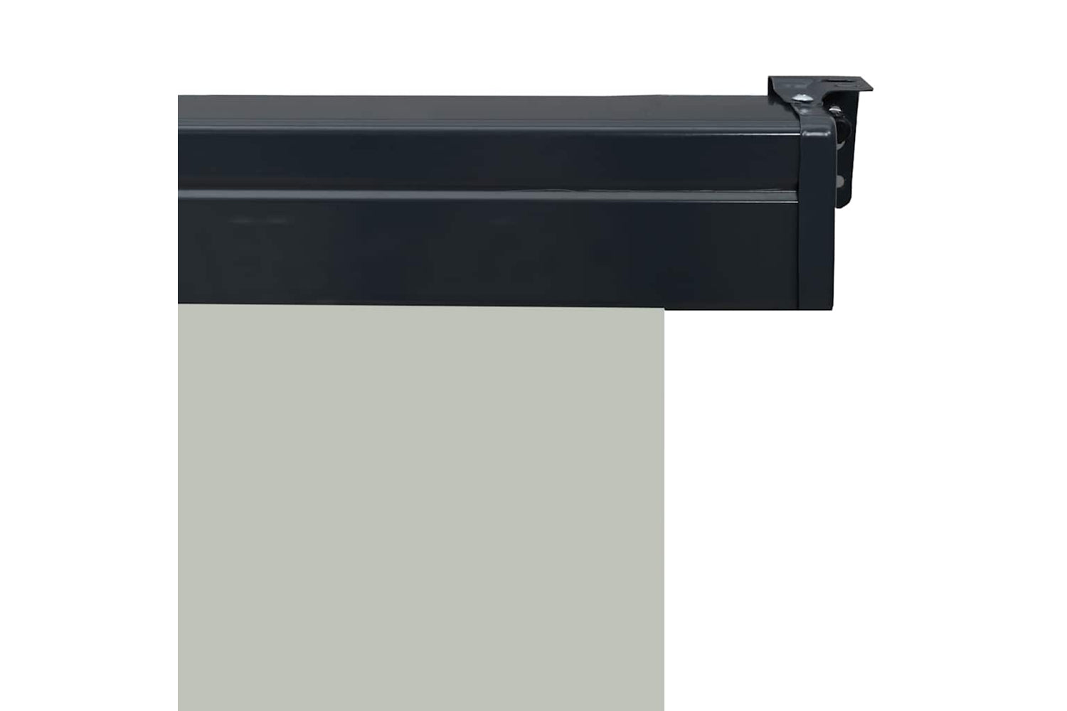 vidaXL Balcony Side Awning 85x250cm Grey-9