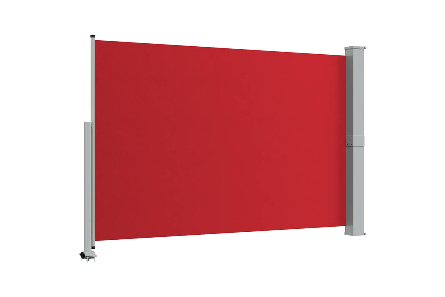 vidaXL Patio Retractable Side Awning 160x300cm Red-6