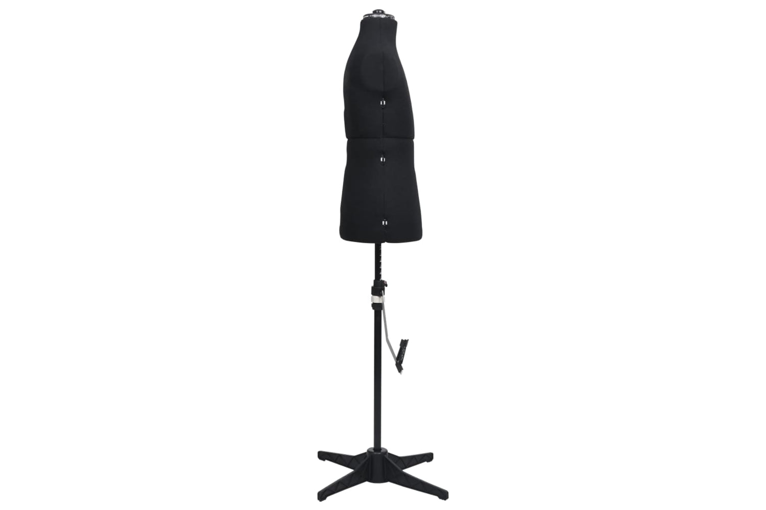 Vidaxl 288494 Adjustable Dress Form Male Black Size 37-45-3