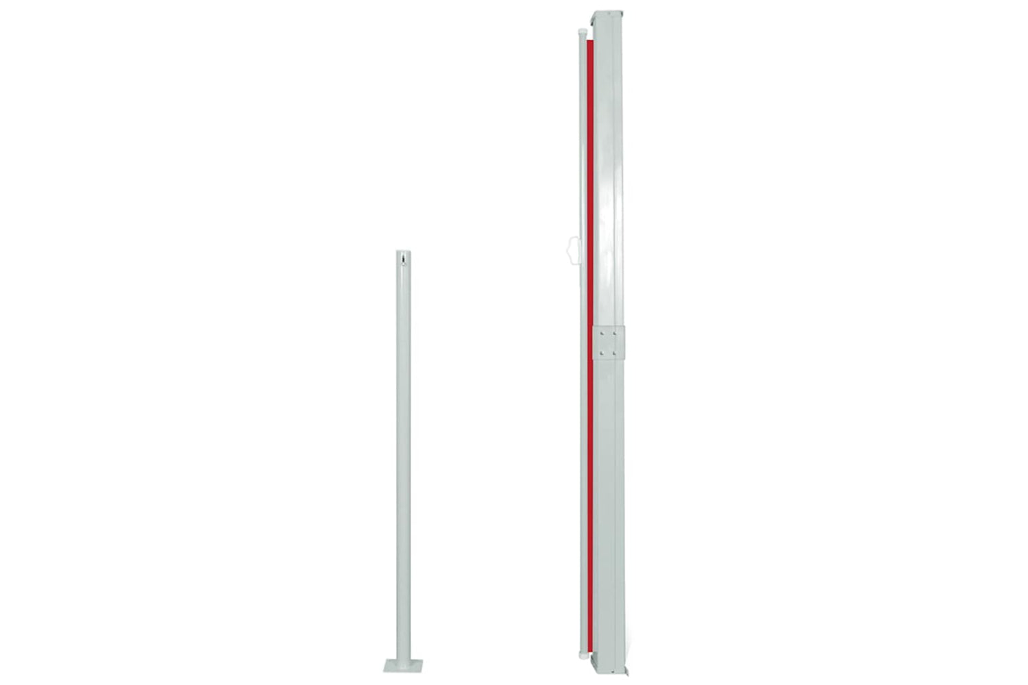 vidaXL 41046 Patio Terrace Side Awning 160 X 300cm Red-4