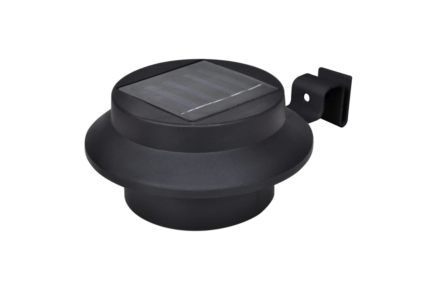 Vidaxl 277122 Outdoor Solar Fence Lamps 12 Pcs Led Black-3