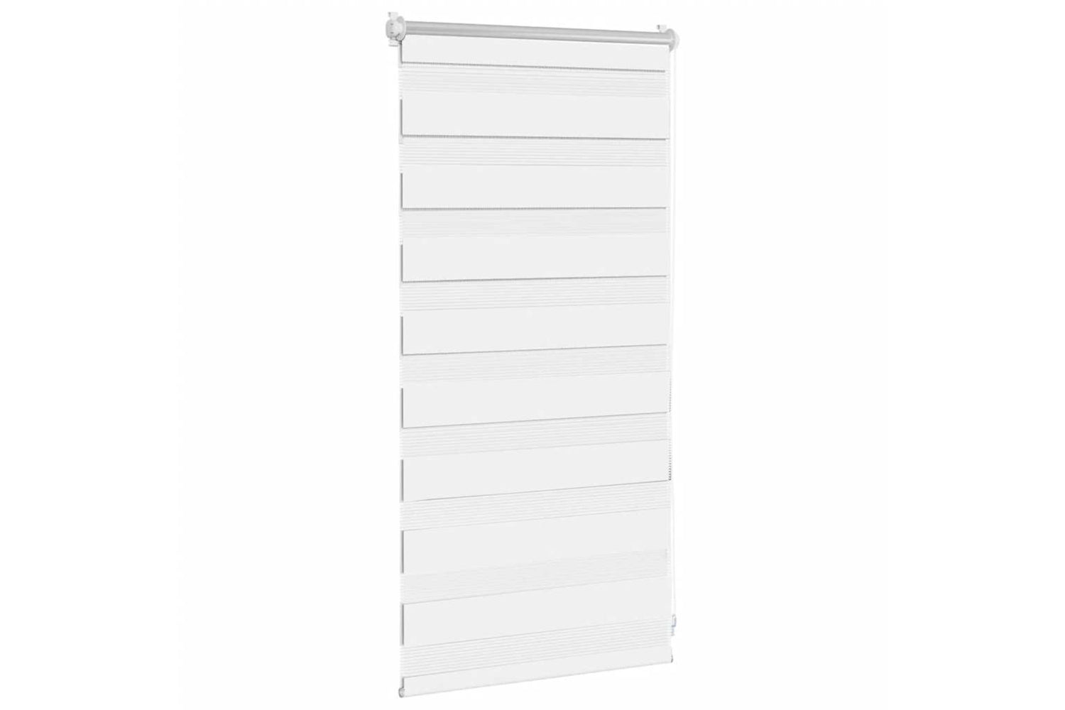 Vidaxl Zebra Blind 40 X 100 Cm White-2