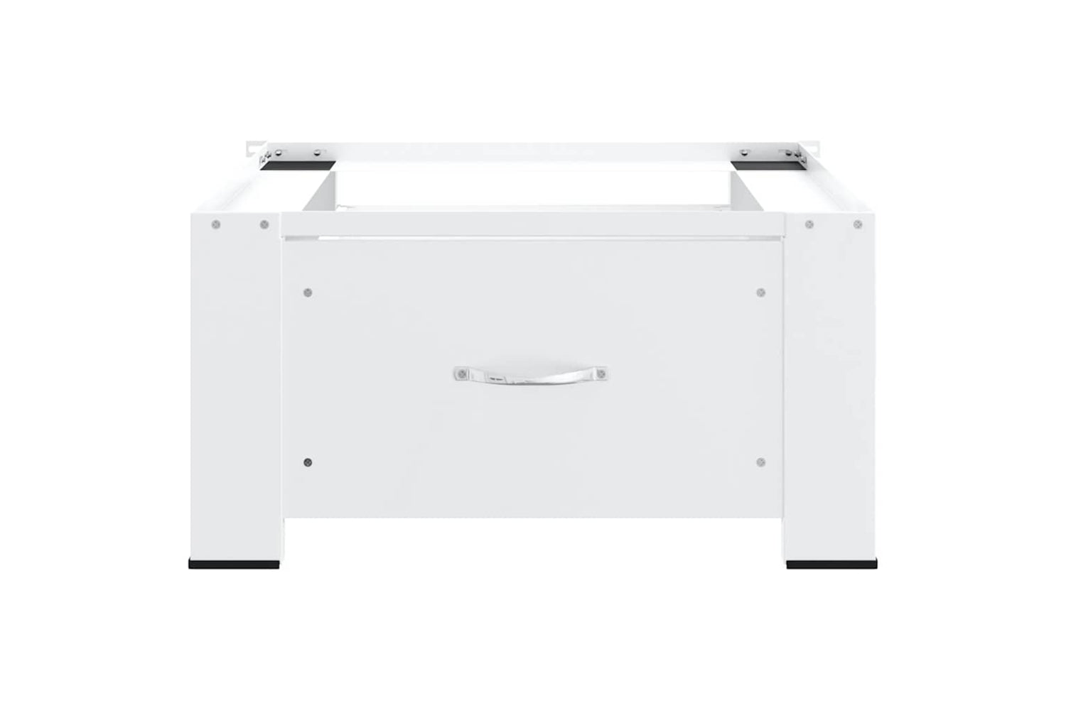 vidaXL 50448 Washing Machine Pedestal With Drawer White-2